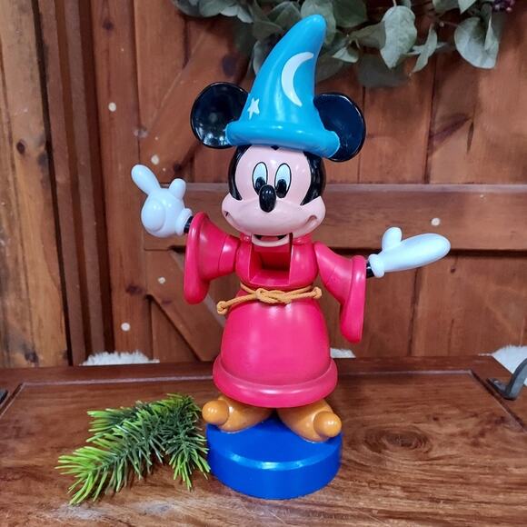 Kurt S. Adler Disney Sorcerer's Apprentice Mickey Mouse Nutcracker 14" Christmas - Picture 1 of 8